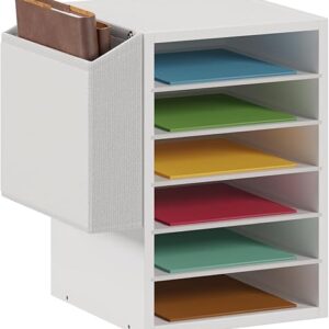 6 Tier Adjustable Countertop Mail Sorter