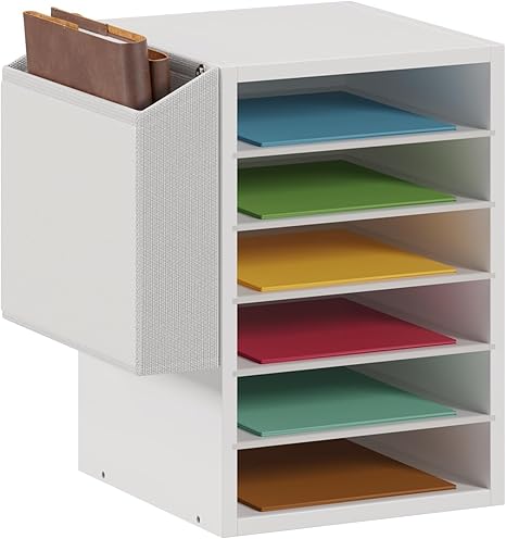 6 Tier Adjustable Countertop Mail Sorter