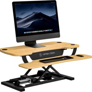 VersaDesk Electric Desk Converter – 36" Sit-Stand Riser