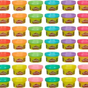 Play-Doh 42-Pack – 1oz Mini Cans for Kids