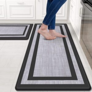 Mattitude 2-Piece Cushioned Kitchen Mat Set