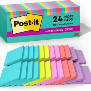 Super Sticky Notes, 24 Sticky Note Pads